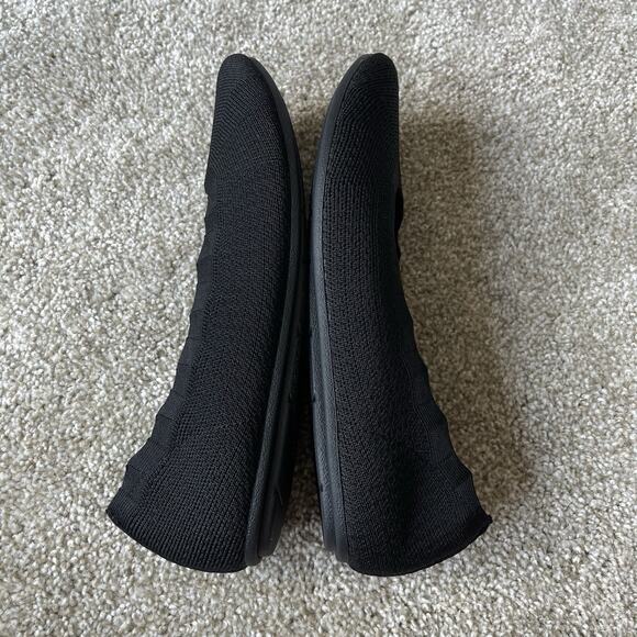 Skechers Ballet Flats Women 10 Shoes Slip On Stretch Knit Memory Foam Loafers - Picture 8 of 11